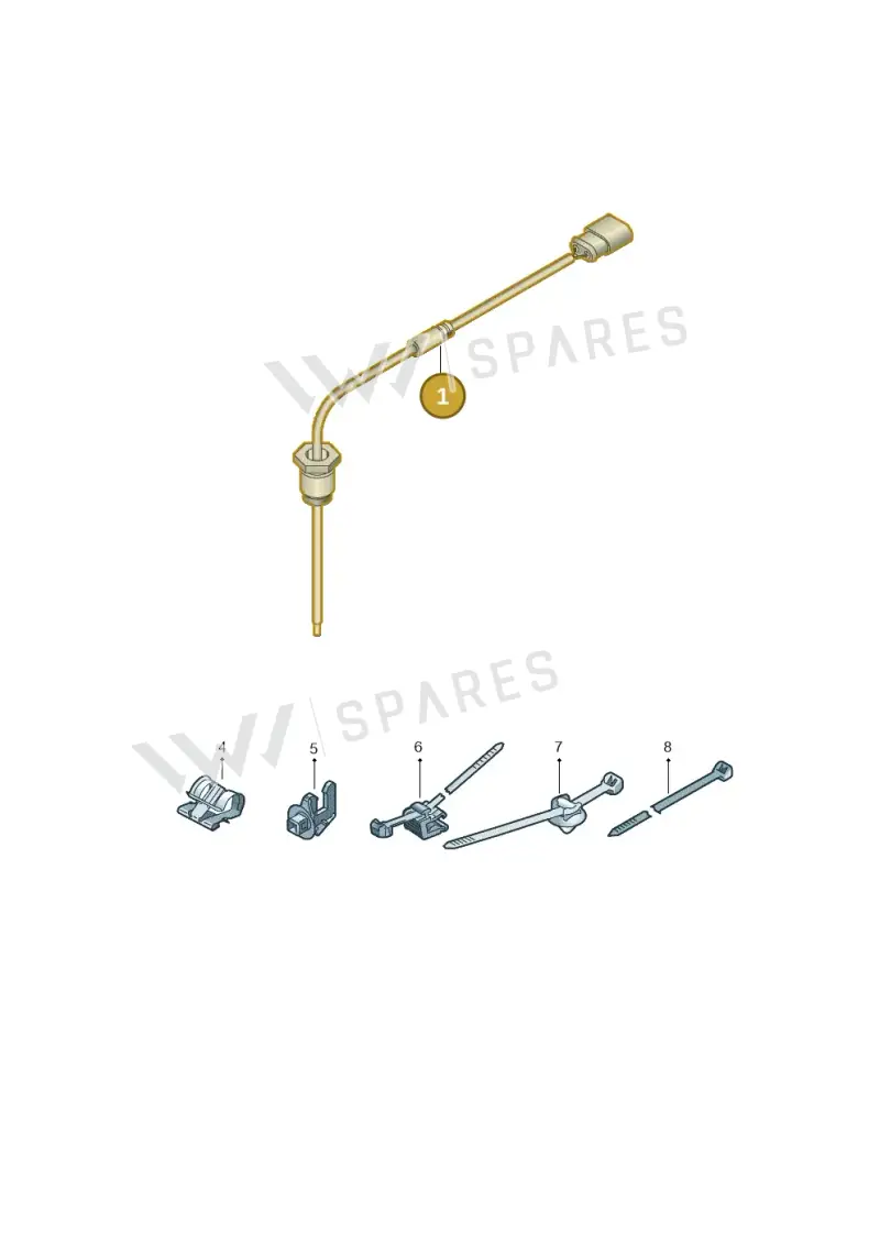 8B3919529A — Audi A5 Limousine (2024-2025) diagram 8wk906036, position 1