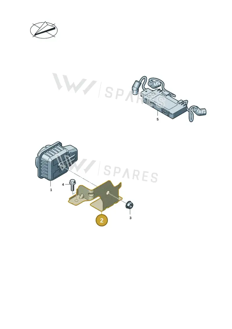 8B3951285 — Audi A5 Limousine (2024-2025) diagram f5s951400, position 2
