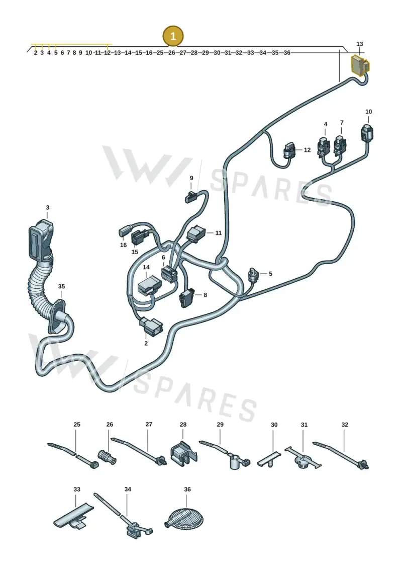 8B3971029BC — Audi A5 Limousine (2024-2025) diagram 8wk972330, position 1