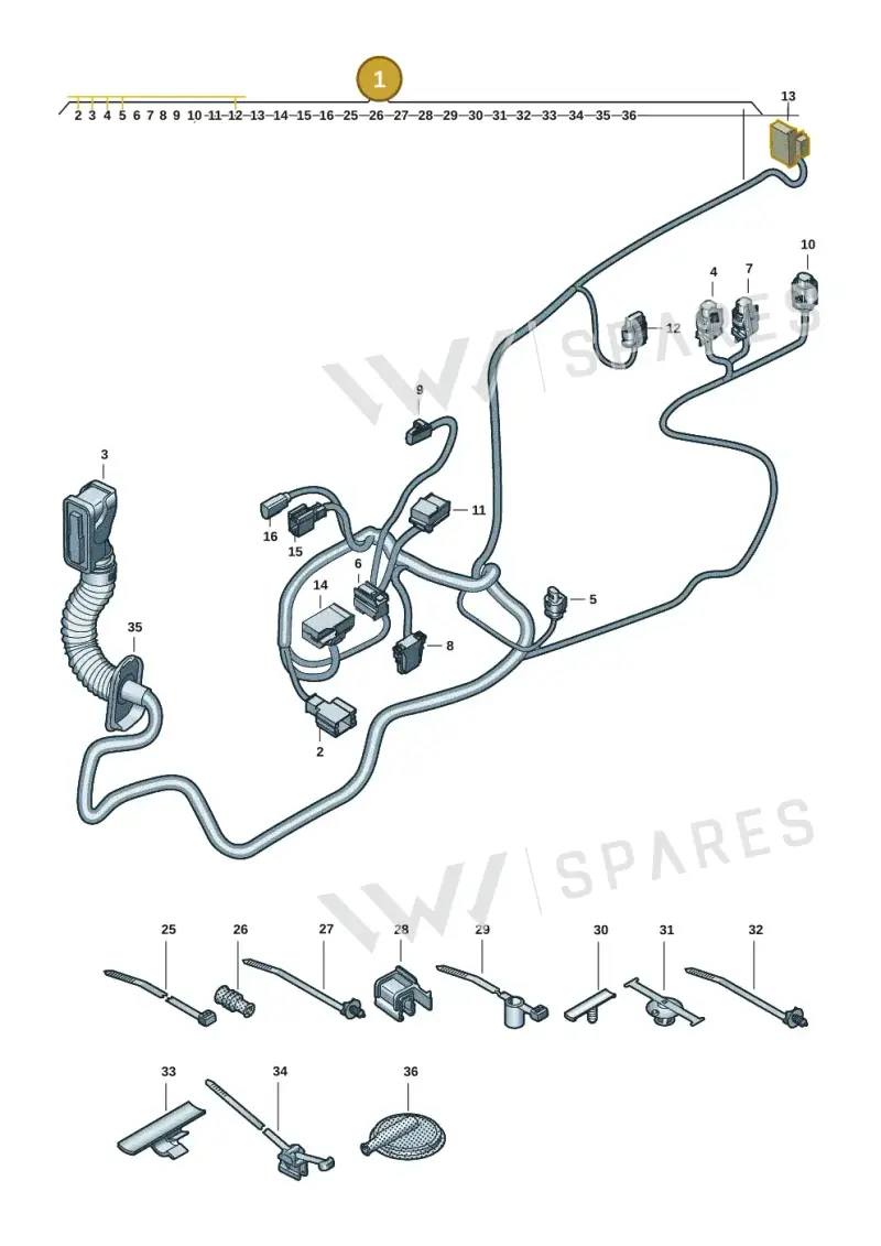 8B3971029BG — Audi A5 Limousine (2024-2025) diagram 8wk972330, position 1