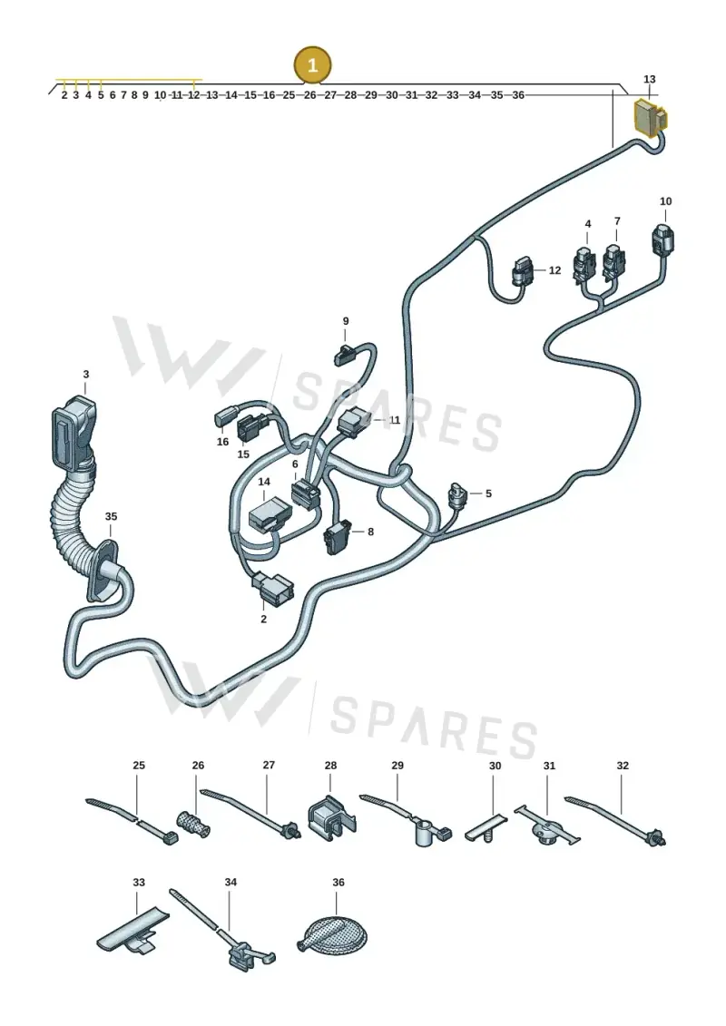 8B3971029BM — Audi A5 Limousine (2024-2025) diagram 8wk972330, position 1