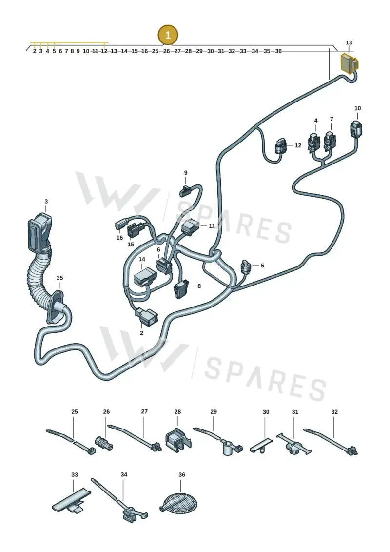 8B3971029BN — Audi A5 Limousine (2024-2025) diagram 8wk972330, position 1