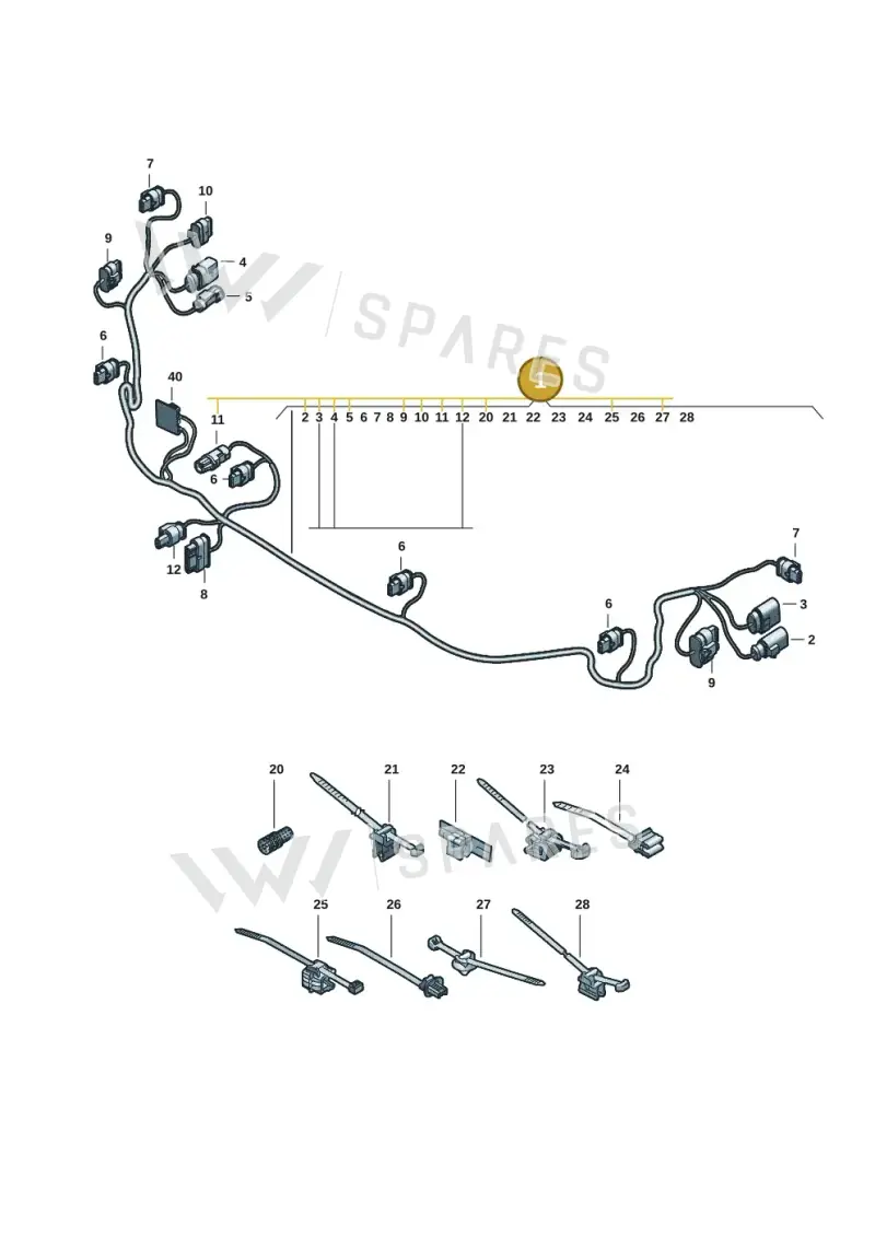 8B3971095AD — Audi A5 Limousine (2024-2025) diagram 8wk972700, position 1
