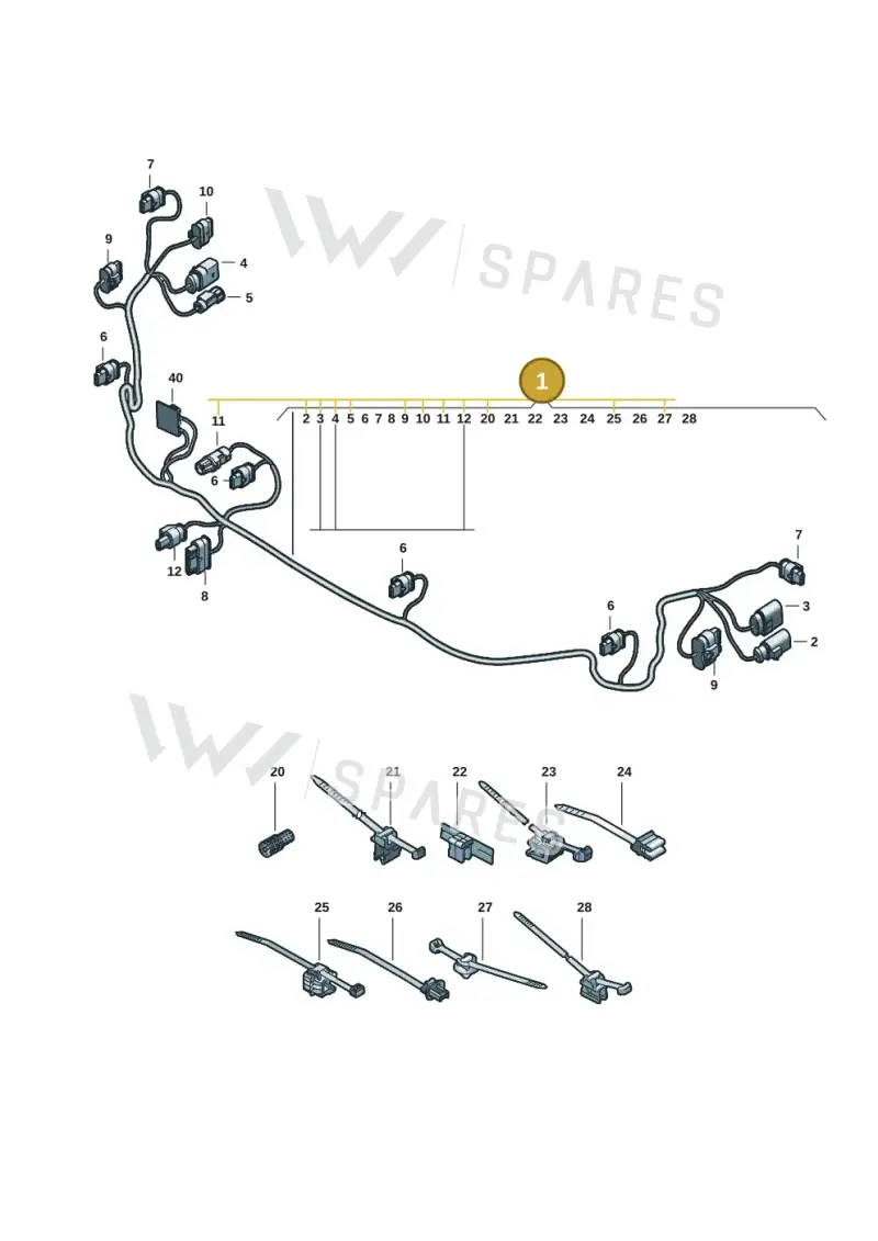 8B3971095AG — Audi A5 Limousine (2024-2025) diagram 8wk972700, position 1
