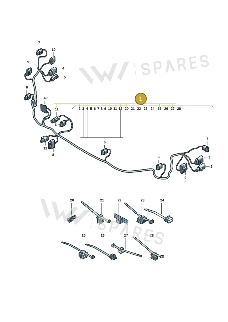 8B3971095BR — Audi A5 Limousine (2024-2025) diagram 8wk972700, position 1