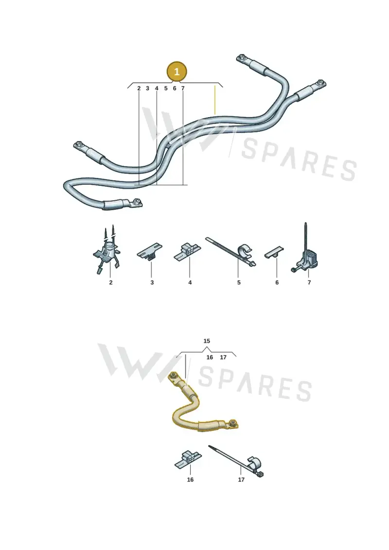 8B3971226 — Audi A5 Limousine (2024-2025) diagram 8wk972010, position 1