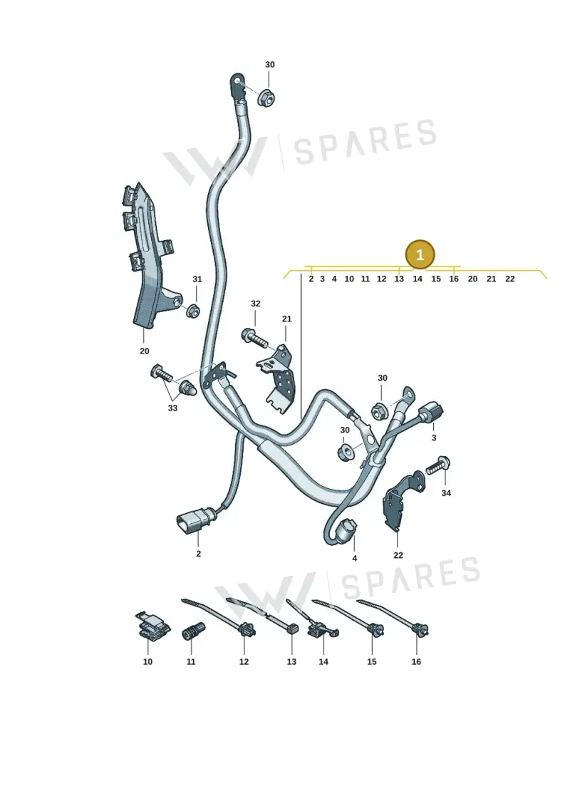 8B3971228P — Audi A5 Limousine (2024-2025) diagram 8wk972050, position 1
