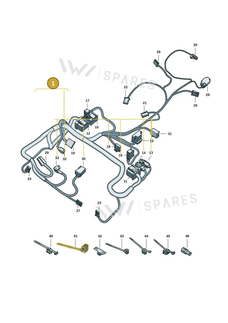 8B3971641AC — Audi A5 Limousine (2024-2025) diagram 8wk972900, position 1