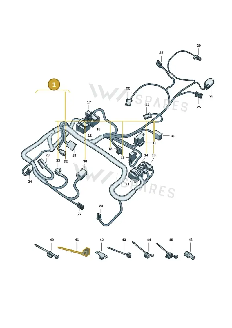 8B3971641AH — Audi A5 Limousine (2024-2025) diagram 8wk972900, position 1