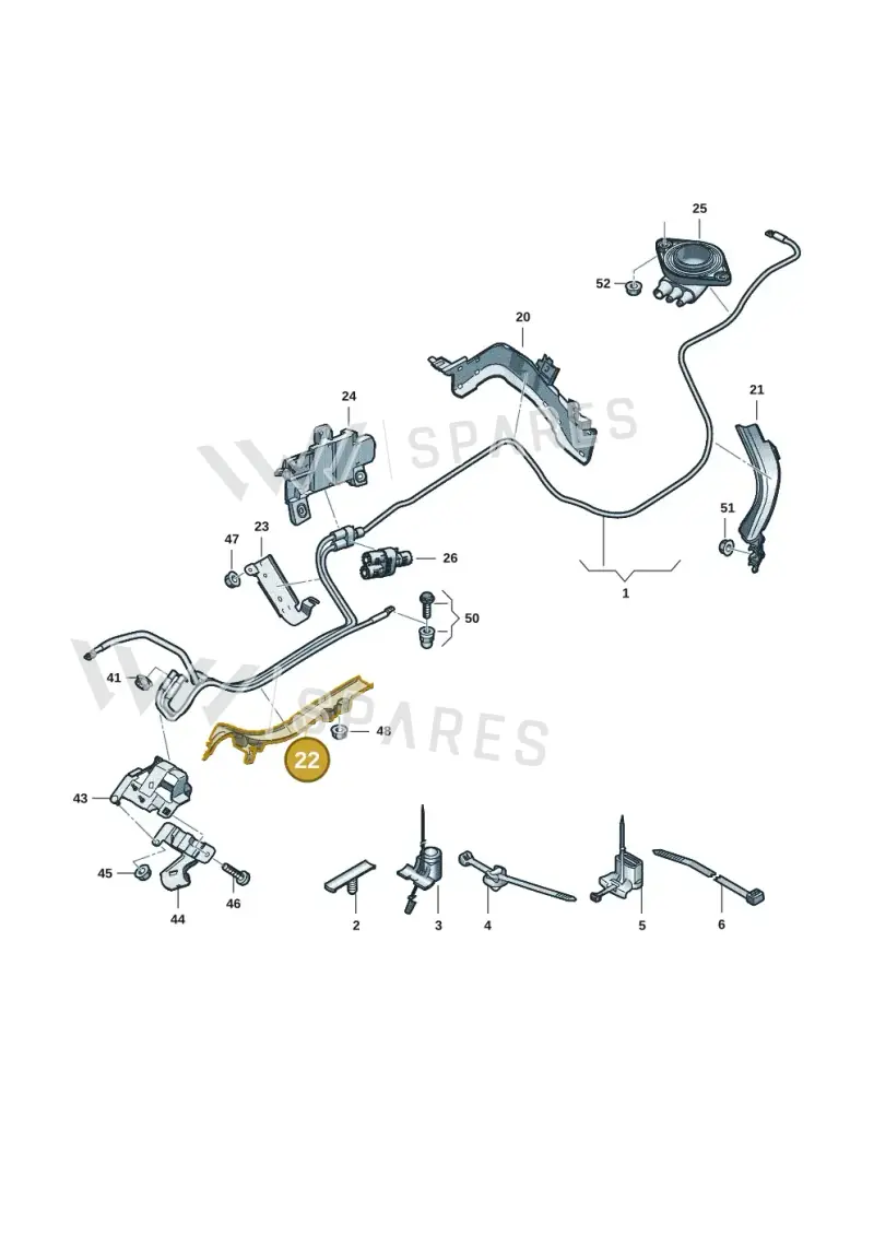 8B3971824BA — Audi A5 Limousine (2024-2025) diagram 8wk972020, position 22