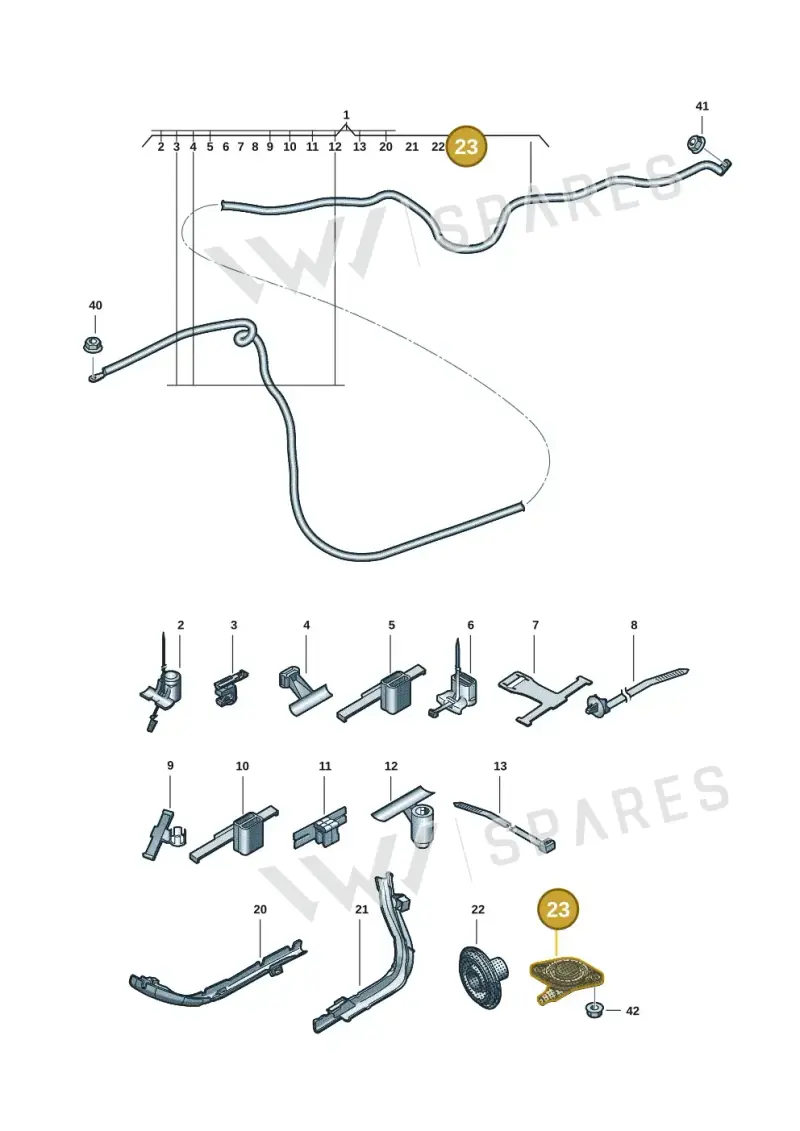 8B3971871H — Audi A5 Limousine (2024-2025) diagram 8wk972000, position 23