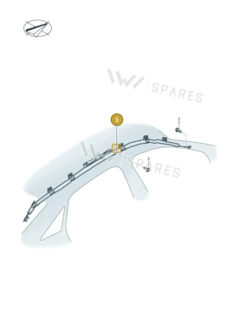 8B9880741F — Audi A5 Avant (2024-2025) diagram 597880040, position 1