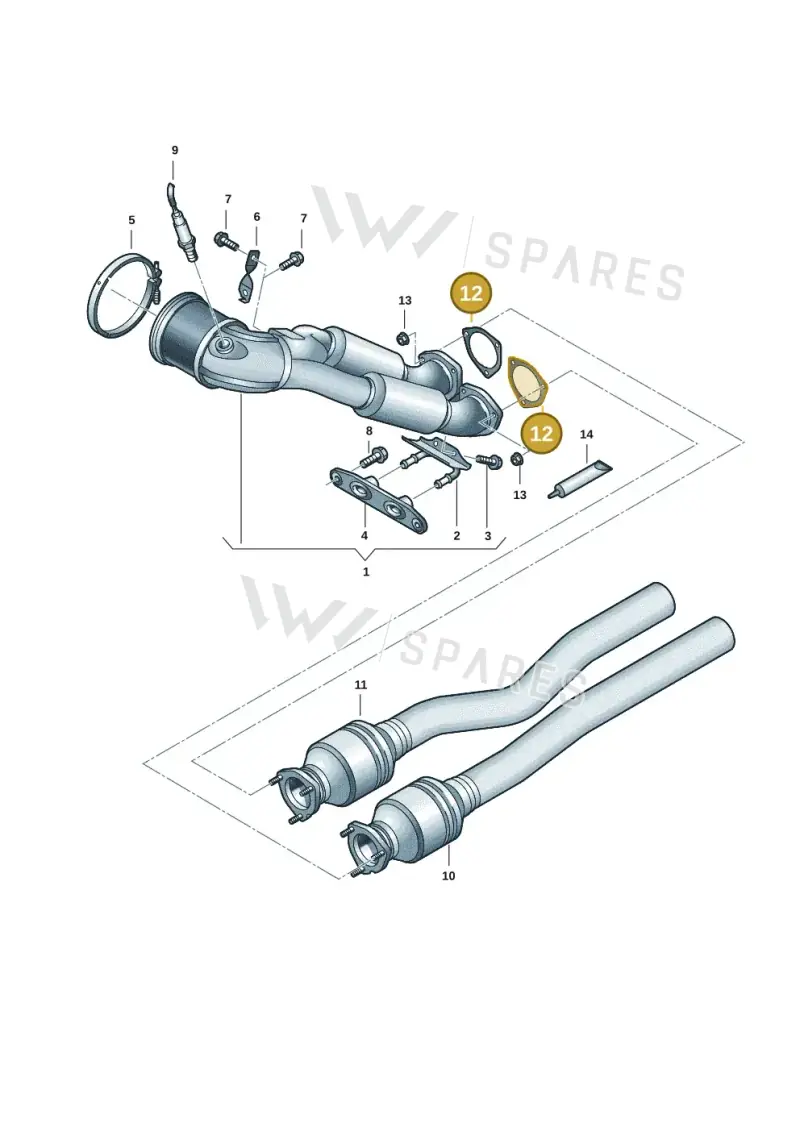 8D0253115C — Audi RSQ3 Sportback (2019-2024) diagram f3z253400, position 12