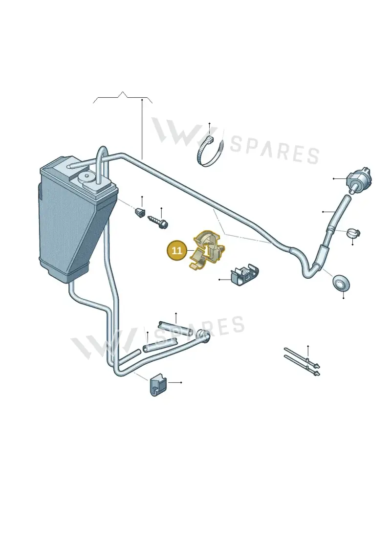 8D0971897 — Audi RS4 Cabrio qu.    08> (2007-) diagram 273201950, position 11