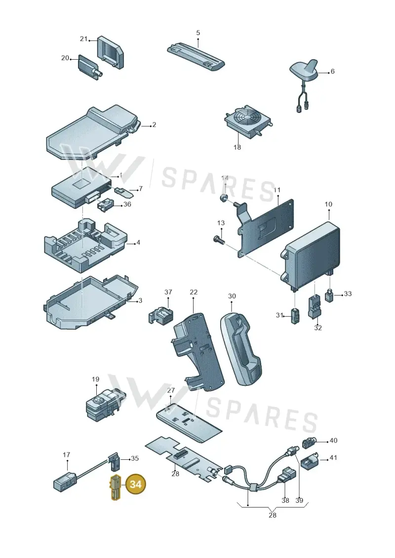 8D0972643 — Audi RS4 qu.           07> (2006-) diagram 454035550, position 34