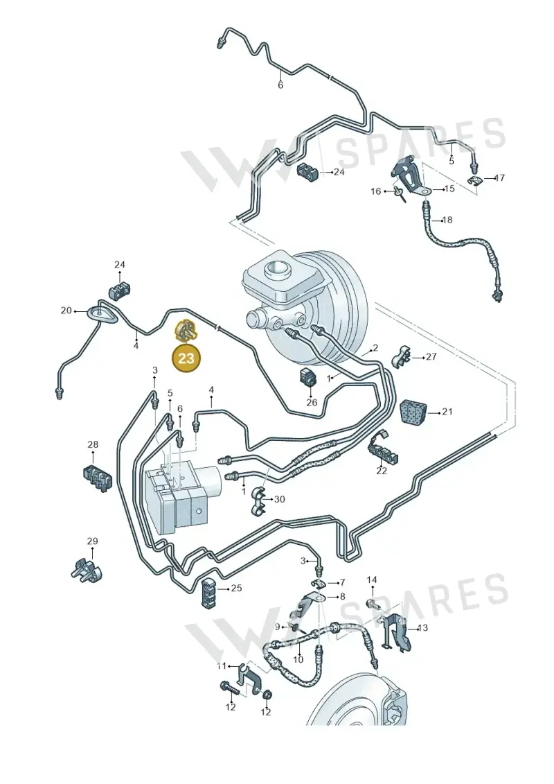 8E0130722D — Audi RS Q8 Quattro (2019-) diagram 859611200, position 23