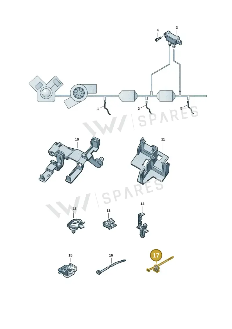 8E0971818B — Audi A8L (2017-2022) diagram 838906002, position 17