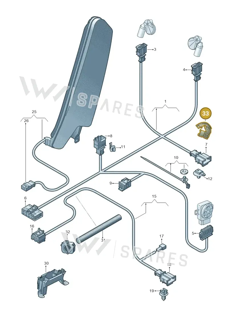 8E0971882 — Audi RS3 Sportback (2011-2012) diagram 412972230, position 33