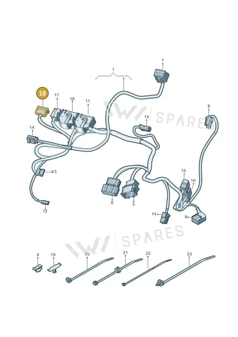 8E0972420 — Audi RS6 Avant (2019-) diagram 435882050, position 18