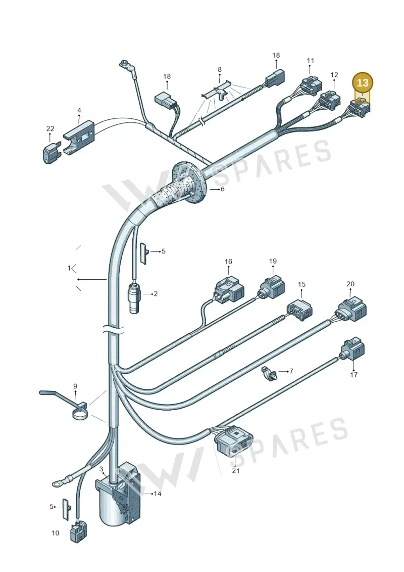 8E0972483B — Audi RS4 Cabrio qu.    08> (2007-) diagram 249971000, position 13