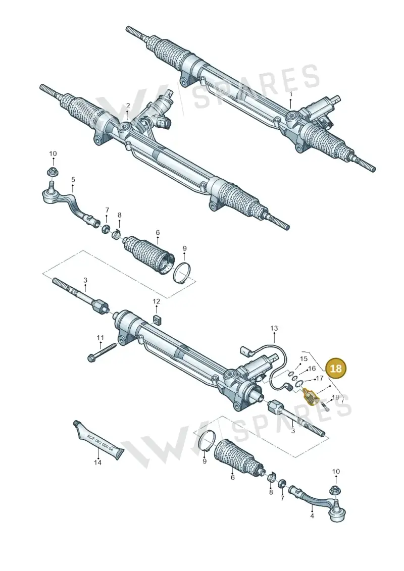 8E1998317A — Audi RS5 Coupe (2010-2015) diagram 620422000, position 18