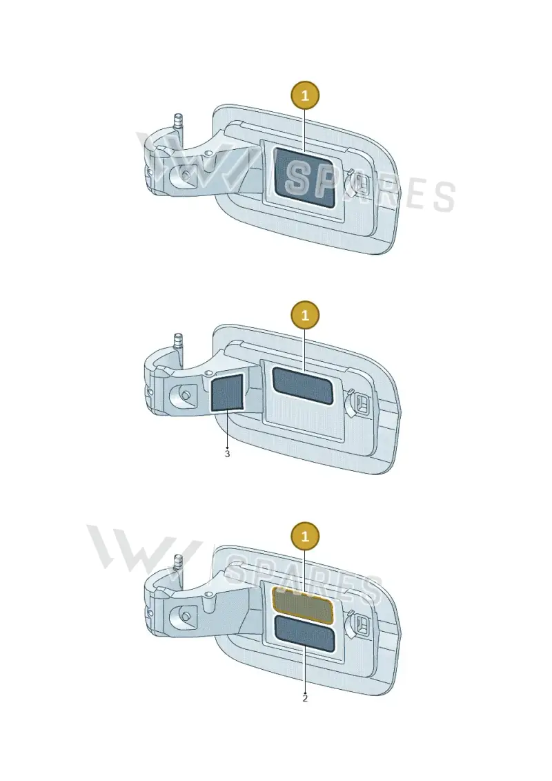 8J0010508AM — Audi A3 Sportback (2016-2020) diagram 890010350, position 1