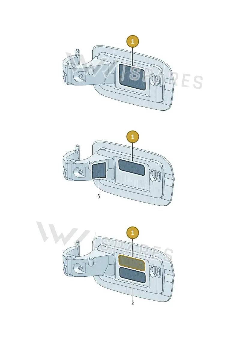 8J0010508AQ — Audi A3 Sportback (2016-2020) diagram 890010350, position 1