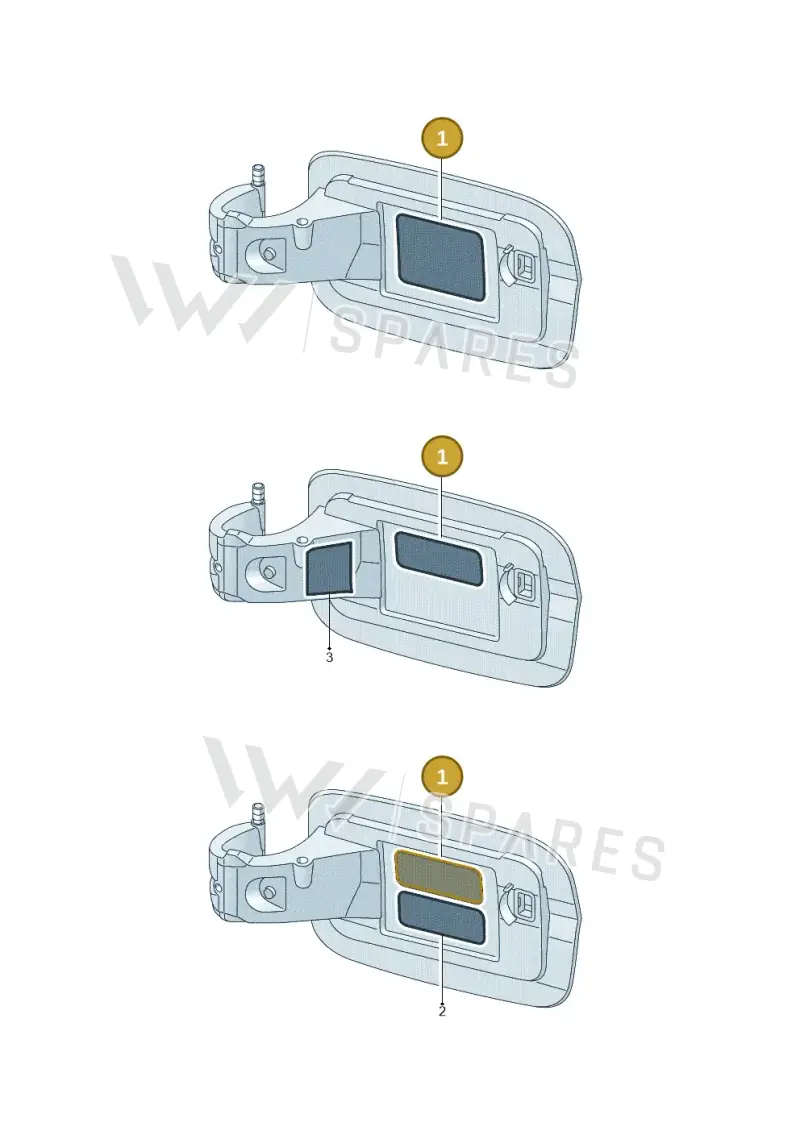 8J0010508BG — Audi A3 Sportback (2016-2020) diagram 890010350, position 1