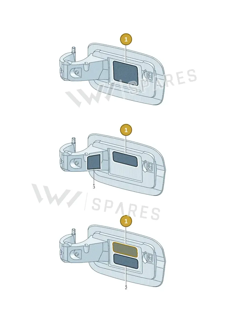8J0010508BL — Audi A3 Sportback (2016-2020) diagram 890010350, position 1