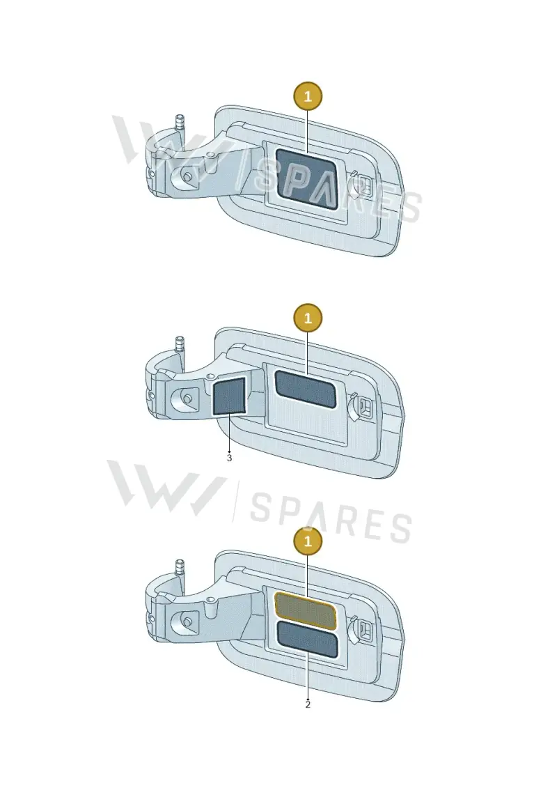 8J0010508E — Audi A3 Sportback (2016-2020) diagram 890010350, position 1