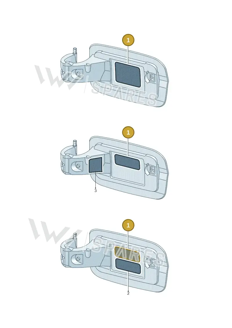 8J0010508L — Audi A3 Sportback (2016-2020) diagram 890010350, position 1