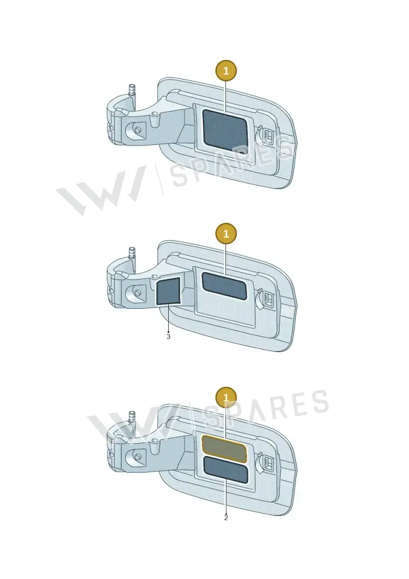 8J0010508Q — Audi A3 Sportback (2016-2020) diagram 890010350, position 1