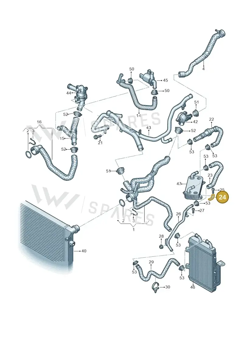 8J0121264G — Audi RS3 Sportback (2011-2012) diagram 720121330, position 24