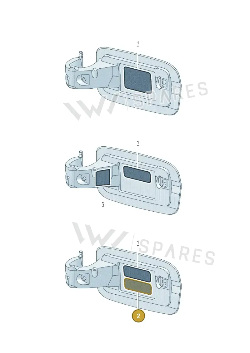 8K0010508L — Audi A3 Sportback (2019-2021) diagram 890010350, position 2
