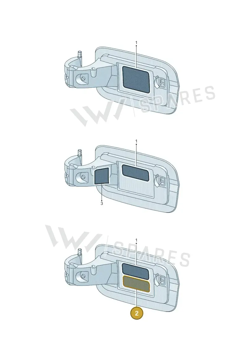 8K0010508N — Audi A3 Sportback (2019-2021) diagram 890010350, position 2