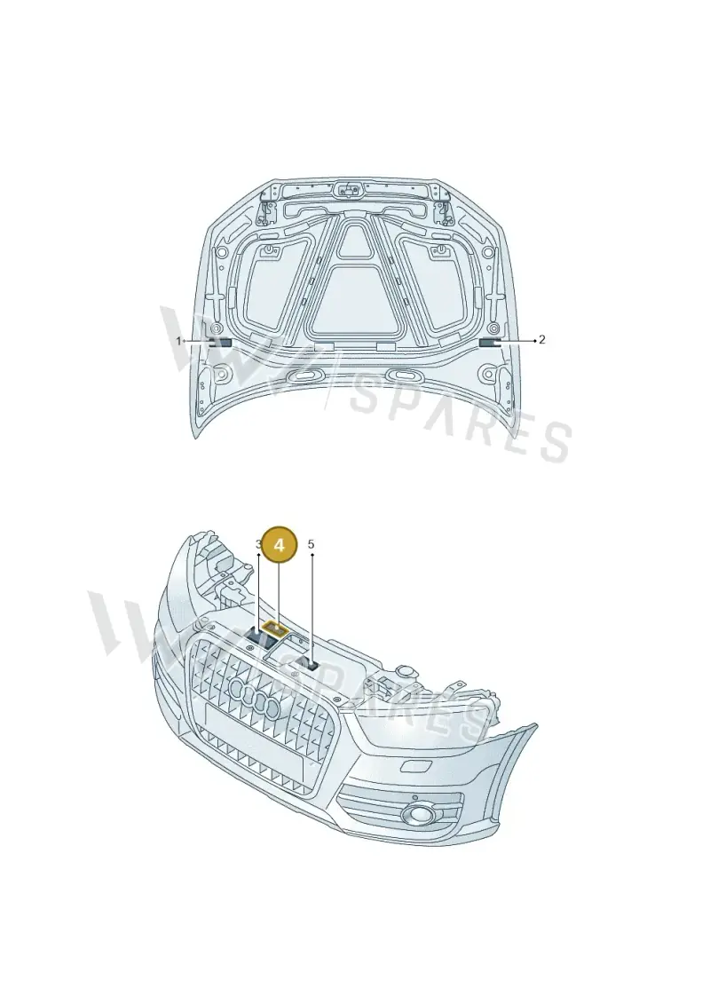 8K0010520E — Audi RS3 Limousine (2017-2020) diagram 778010100, position 4