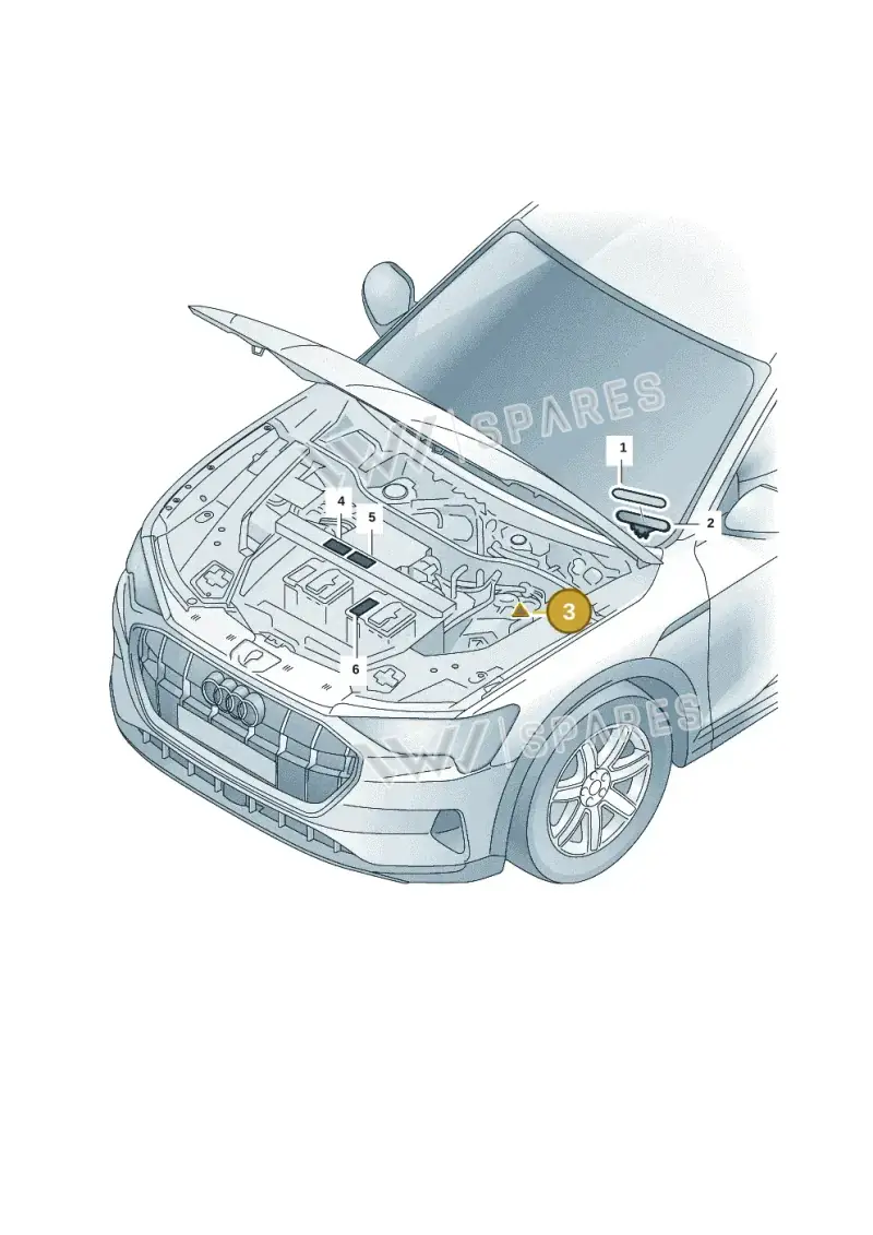 8K0010571 — Audi Q6 e-tron (2023-) diagram f5s010015, position 3