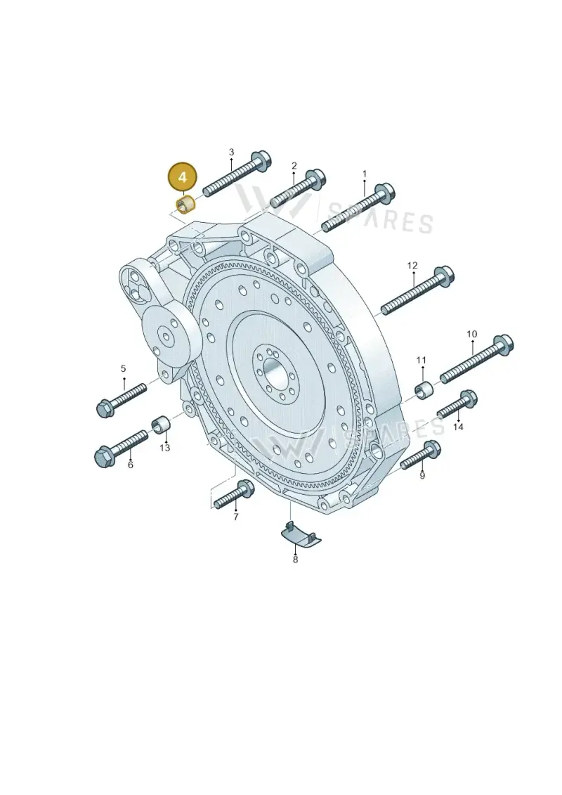8K0145198 — Audi A6 2.0 (2018-) diagram 717300820, position 4