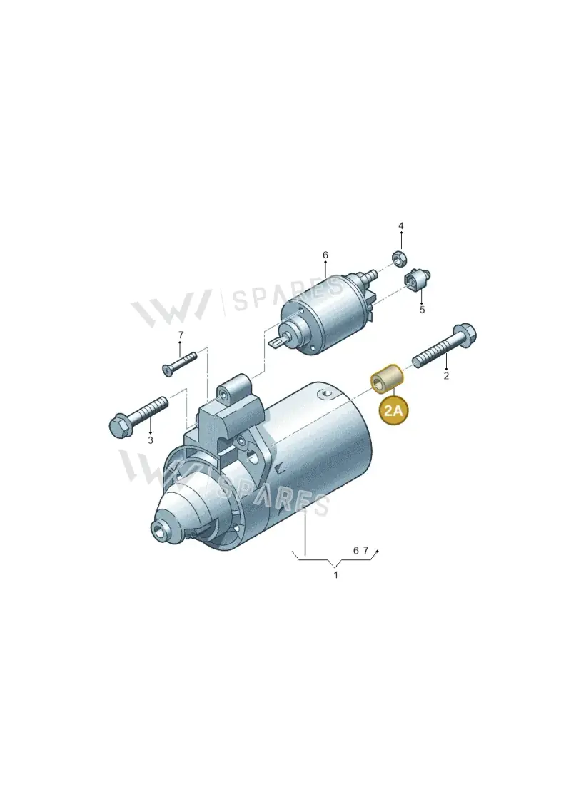8K0145198 — Audi Q5 qu. 2.0 TDI (2012-2017) diagram 736911000, position 2A