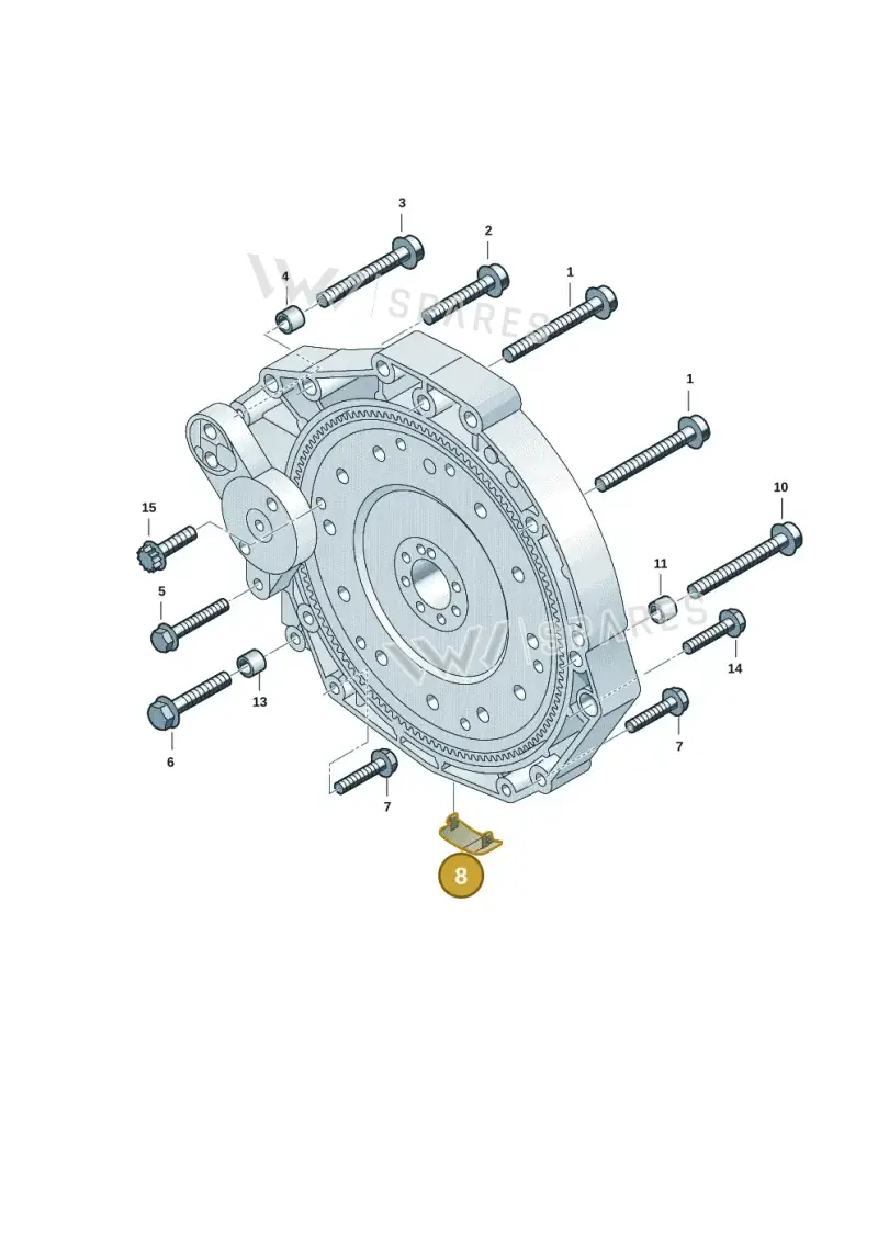 8K0301257A — Audi A5 Limo 2.0 (2024-) diagram 8wk300090, position 8