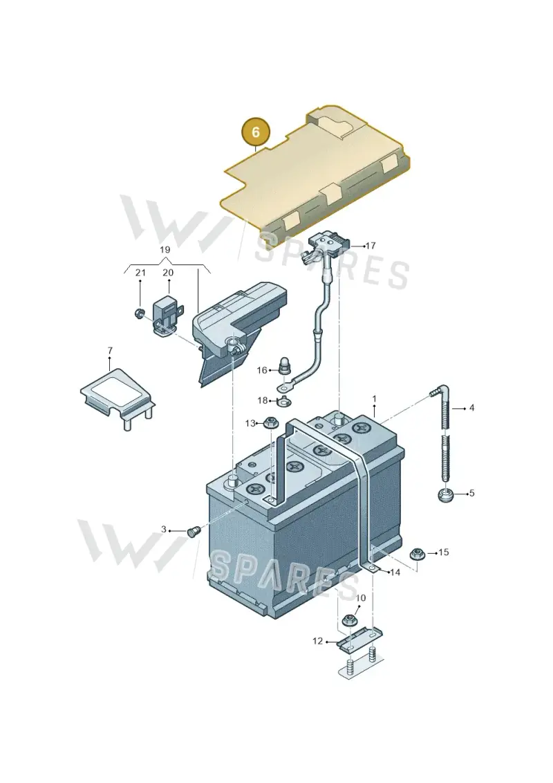 8K0915429F — Audi RS3 Limousine (2017-2020) diagram 853915000, position 6