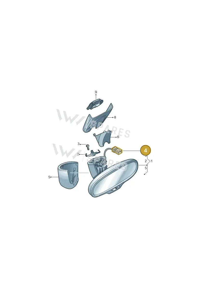 8K0971834 — Audi A5 Limo 2.0 (2024-) diagram 838857450, position 4