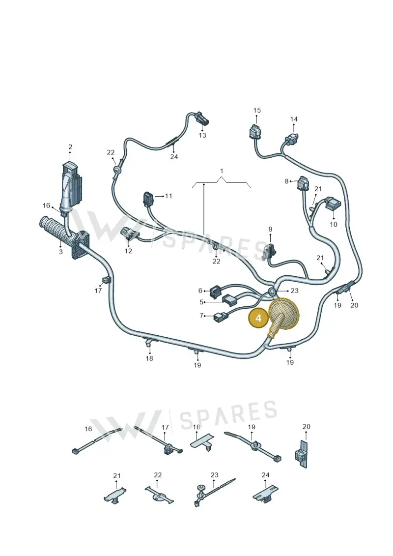 8K0971841 — Audi RS Q8 Quattro (2019-) diagram 435972370, position 4