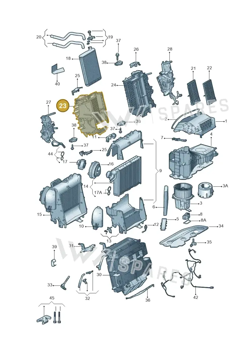 8K1820007E — Audi Q5 qu. 2.0 (2009-2018) diagram 669820032, position 23