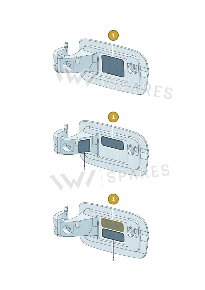 8P0010412R — Audi RS Q8 Quattro (2019-) diagram 890010350, position 1