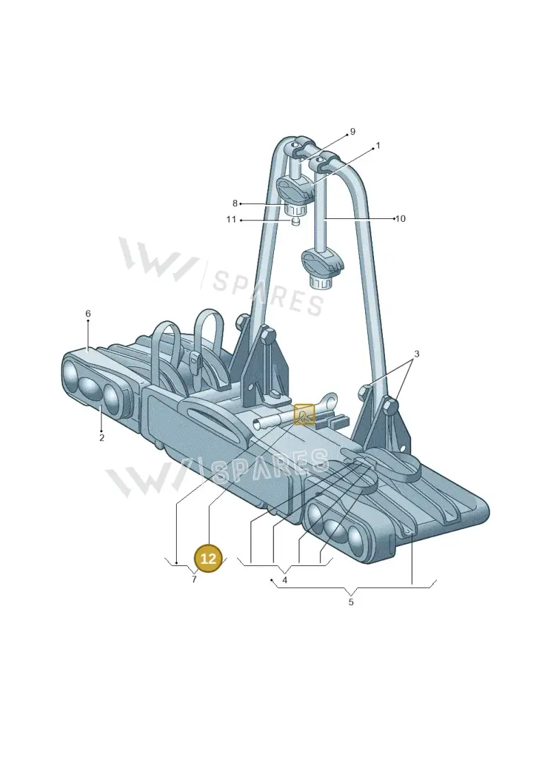 8R0071891F — Audi Q3 (2014-2019) diagram 647071660, position 12