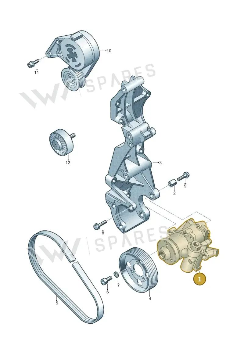 8R0145153D — Audi Q5 (2009-2018) diagram 195145250, position 1