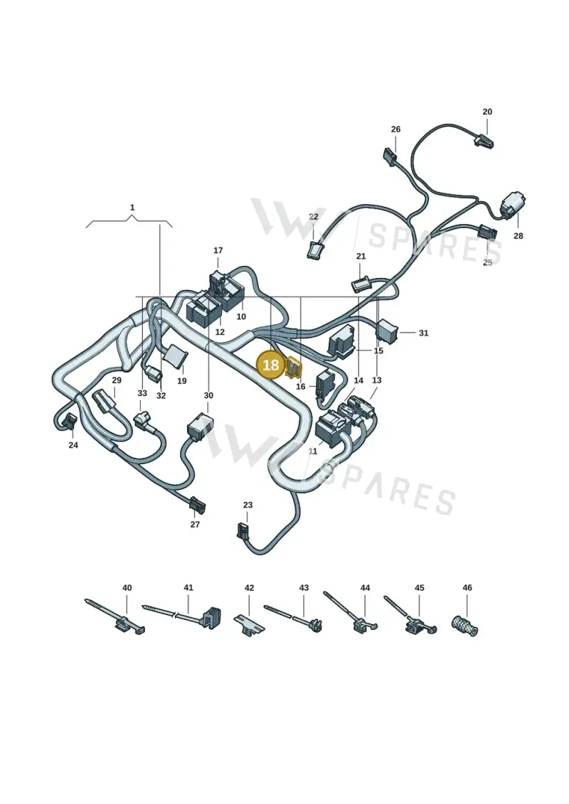 8R0973605A — Audi A5 Limousine (2024-2025) diagram 8wk972900, position 18