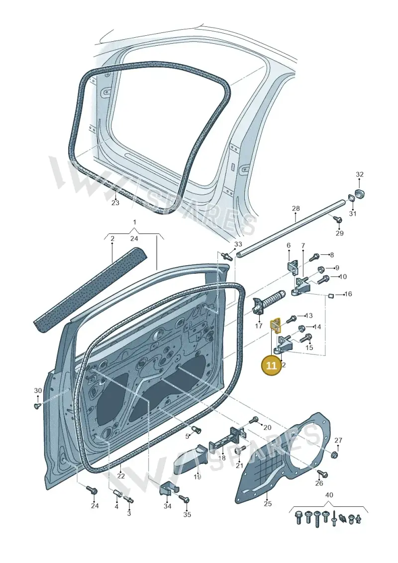 8S0833405A — Audi Q8 e-tron (2018-2020) diagram 586831010, position 11