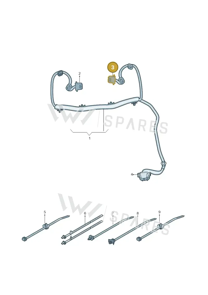 8S0972705 — Audi Q4 Sportback (2021-2025) diagram 435882150, position 3